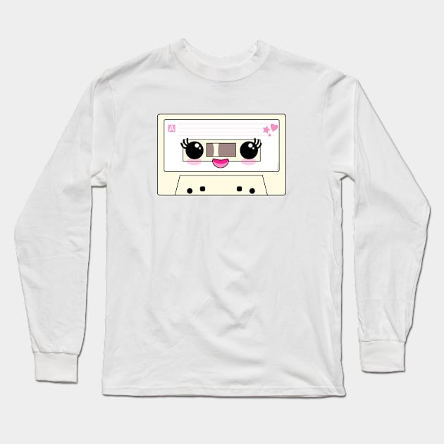 Cute cassette Long Sleeve T-Shirt by Pendientera